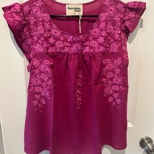 Savanna Jane top size medium NWT